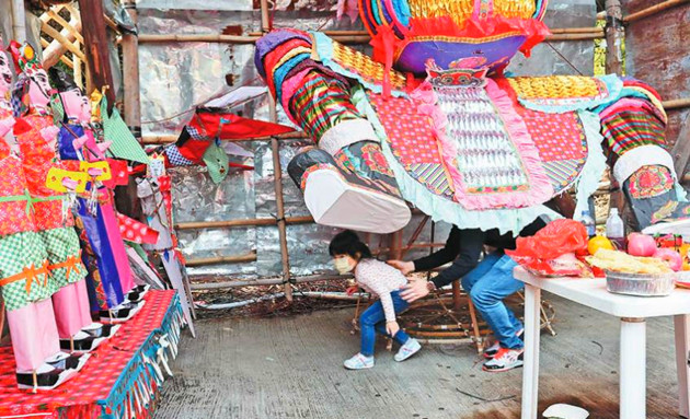 蒲臺(tái)島清醮保水上人特色