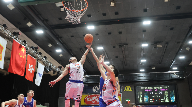 多圖 | 主場以92:109再負(fù)安徽文一 香港金牛季後賽首圈止步