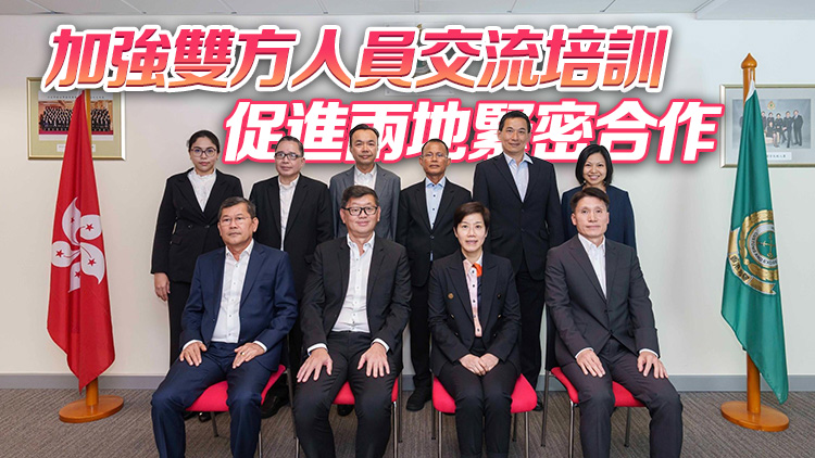 何珮珊晤泰國海關關長 探討堵截跨境販毒打擊走私等議題