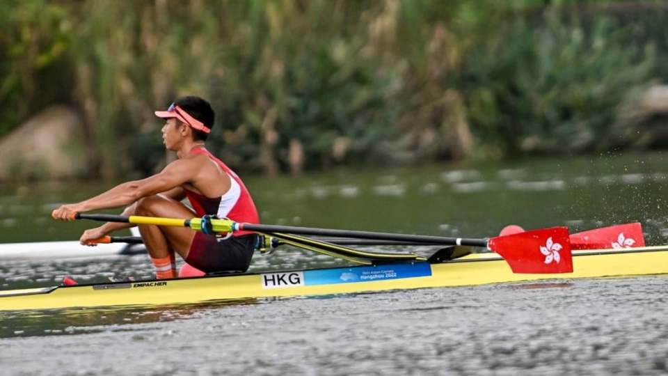 港隊(duì)亞運(yùn)直擊 | 港隊(duì)再添獎(jiǎng)牌！趙顯臻賽艇男子單人雙槳摘銅