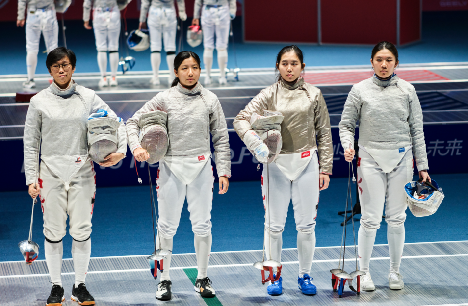 女佩團(tuán)體賽8強(qiáng)負(fù)韓國(guó) 港劍擊隊(duì)1金1銀6銅收官
