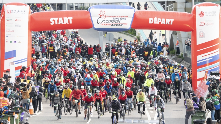 香港單車節(jié)周日舉行 運輸署：當日多條賽點路段臨時封路
