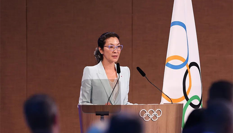 當(dāng)選國際奧委會委員後，楊紫瓊這樣說