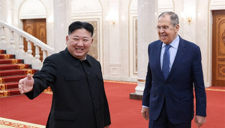 拉夫羅夫平壤晤金正恩 稱俄朝關(guān)係已達新戰(zhàn)略水平