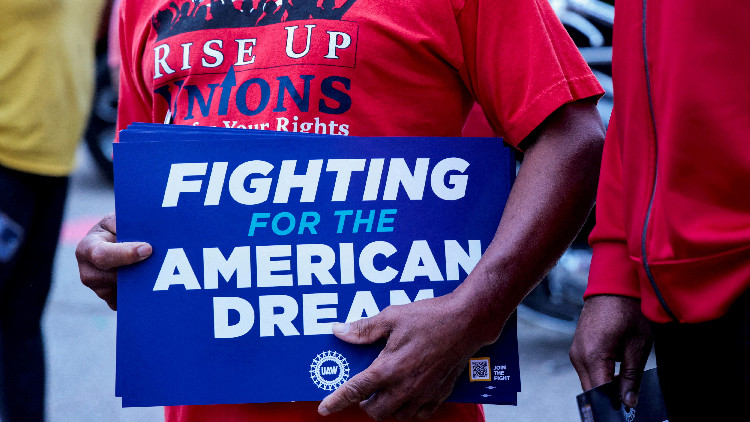 近7000人加入 美國汽車工人罷工規(guī)模再度擴大