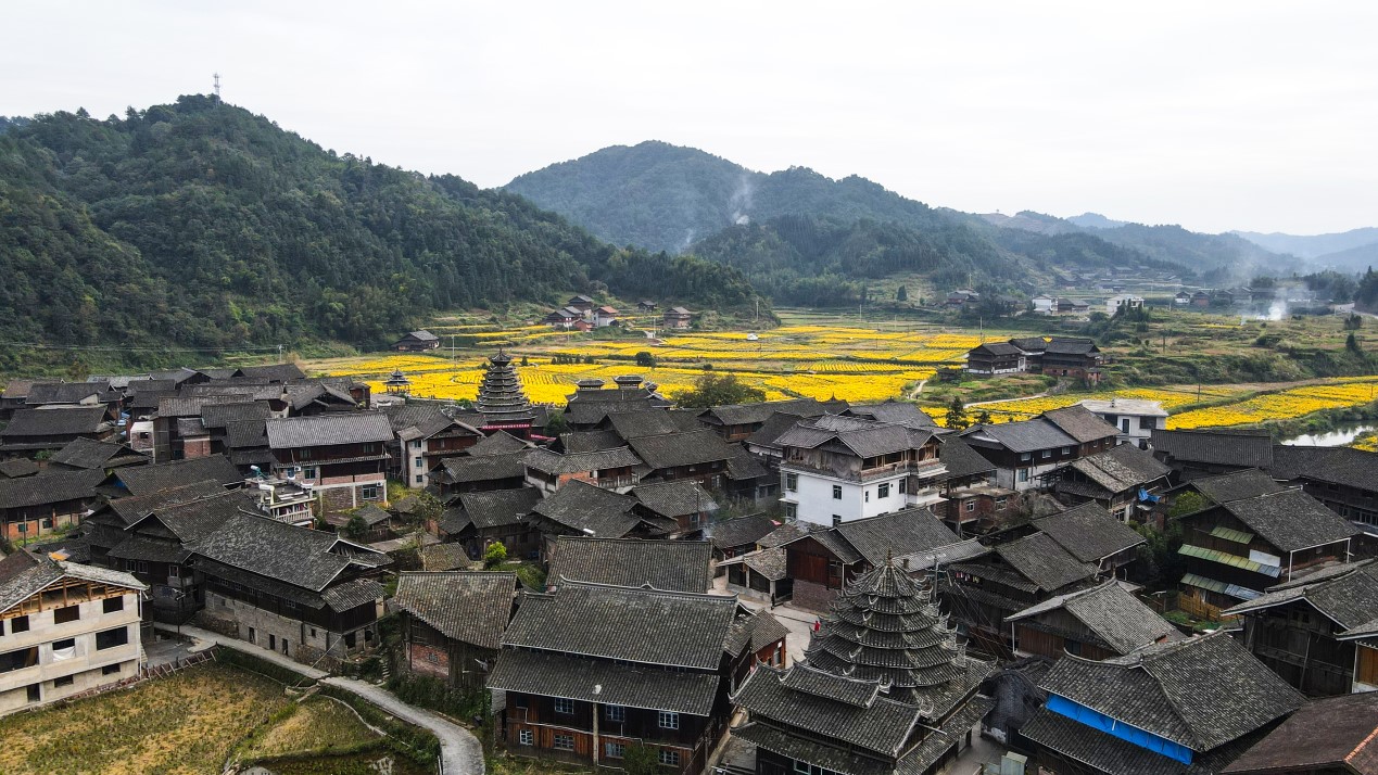 2023中國戶外健身休閒大會走進(jìn)通道百年侗寨