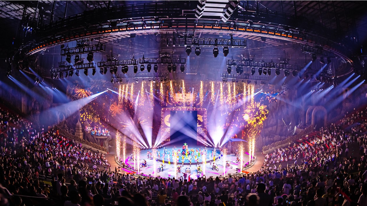 第七屆中國國際馬戲節(jié)在珠海長隆落幕