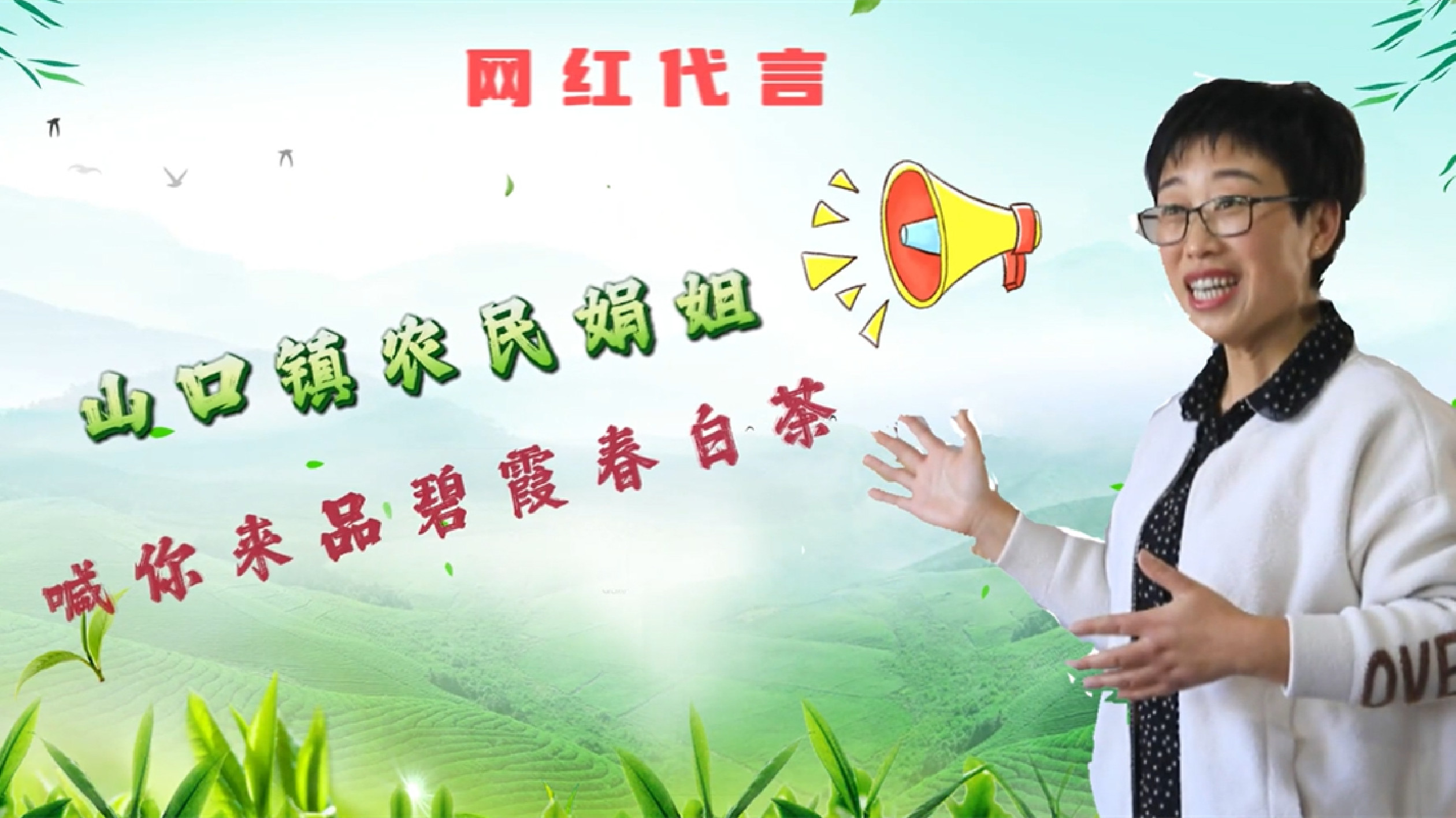 山口鎮(zhèn)農(nóng)民娟姐喊你來喝碧霞春白茶