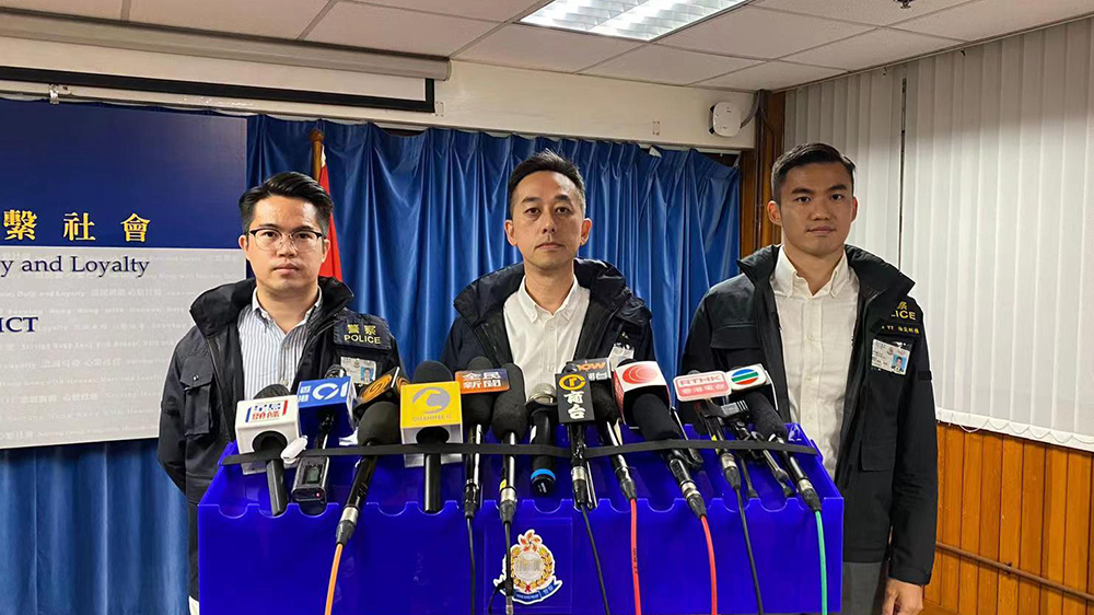 尖沙咀劫案損失4100萬(wàn)元名表 警方閃電破案拘捕3人