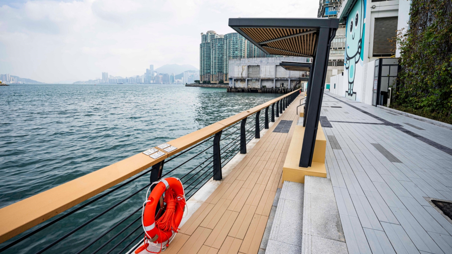 土瓜灣及大角咀渠務(wù)署設(shè)施優(yōu)化為公共空間今起啟用