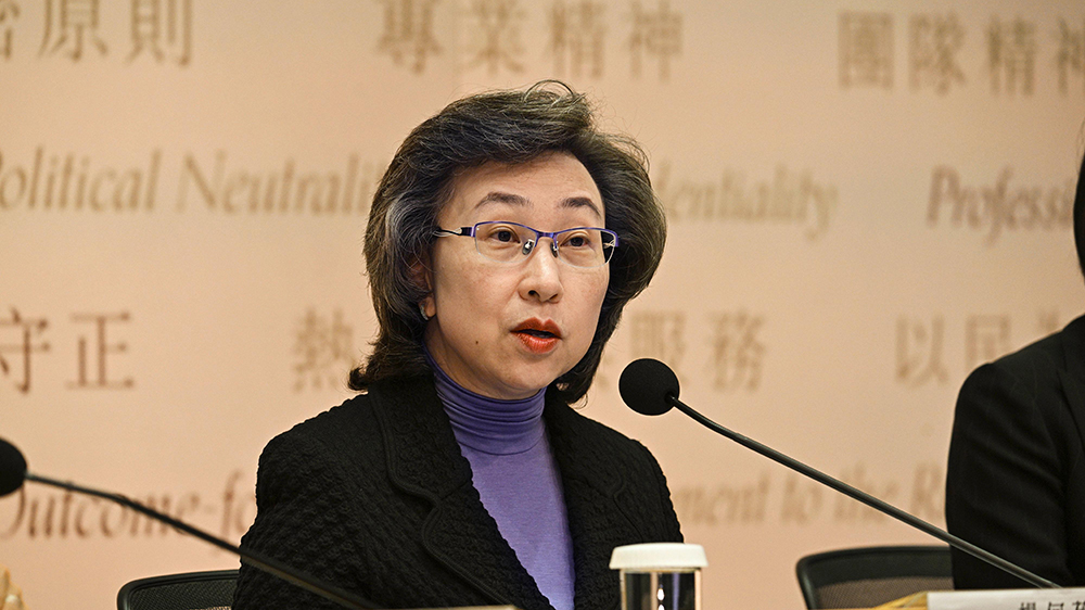 楊何蓓茵：公務(wù)員並非普通僱員 有責(zé)任維護(hù)憲制秩序和國家安全