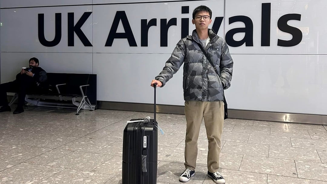 前「學生動源」召集人鍾翰林違反監(jiān)管令 已逃往英國