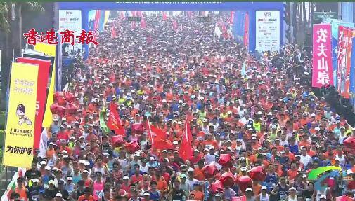 有片｜「寶馬」奔騰！2023深圳寶安馬拉松激情完賽