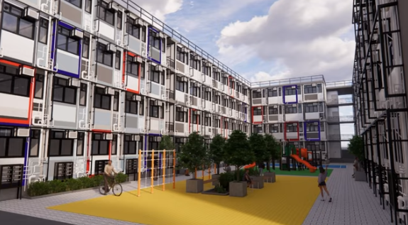 東華三院流浮山過渡性房屋項(xiàng)目動(dòng)土 提供1233個(gè)單位