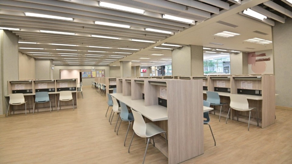 康文署：學生自修室3至5月考試期間延長開放時間