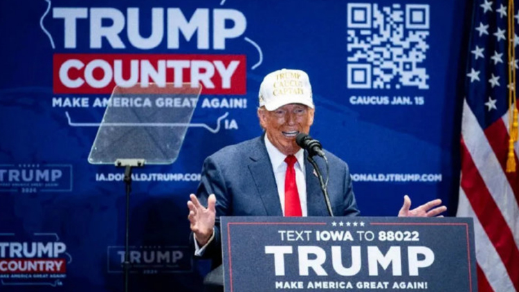 拿下艾奧瓦 特朗普贏得總統(tǒng)選舉共和黨首場(chǎng)初選