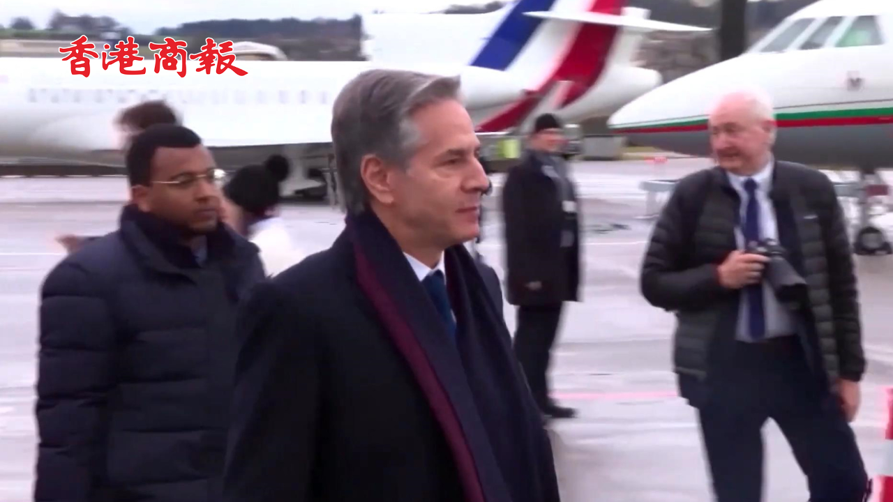 有片丨美國國務卿布林肯所乘飛機發(fā)生嚴重故障