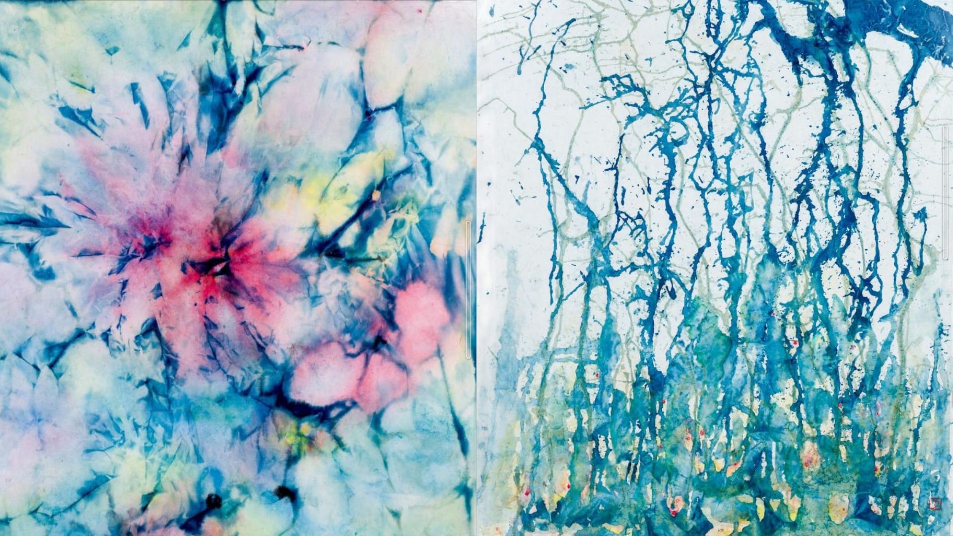 【展覽】以藍曬法創(chuàng)作的新水墨