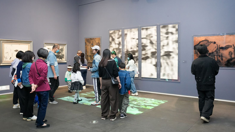 半畝方塘 董小明水墨綜合媒介作品收藏捐贈(zèng)展深圳開幕