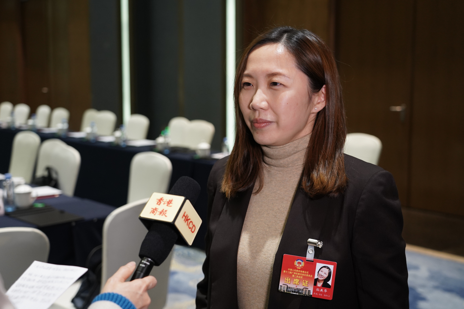 【參政議政】港委孫燕華：加強(qiáng)桂港兩地非遺文化交流合作