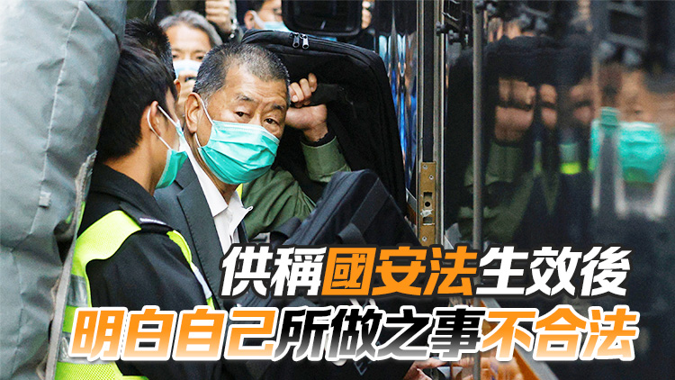 黎智英案｜陳梓華：香港國(guó)安法生效之後再?zèng)]致電黎