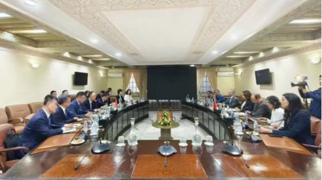 山西省省長(zhǎng)金湘軍訪問(wèn)摩洛哥