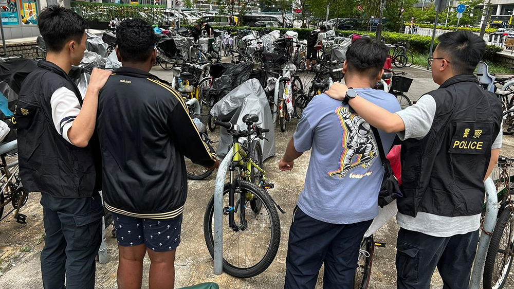 警拘兩名未成年非華裔男子 涉將軍澳企圖偷單車