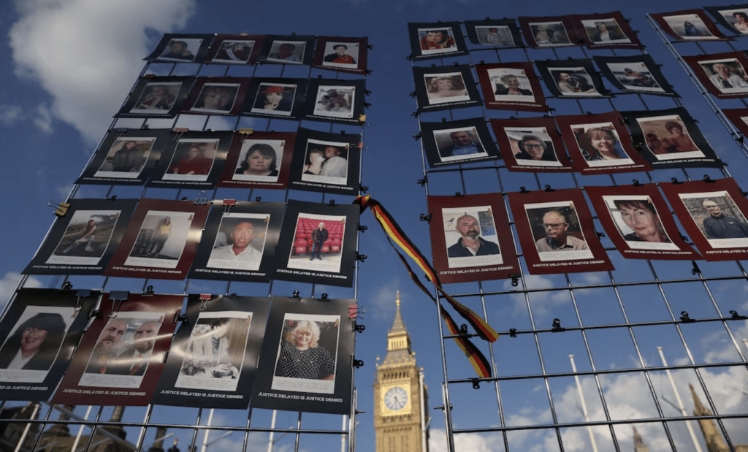 英國(guó)首相蘇納克就污染血醜聞公開(kāi)致歉 