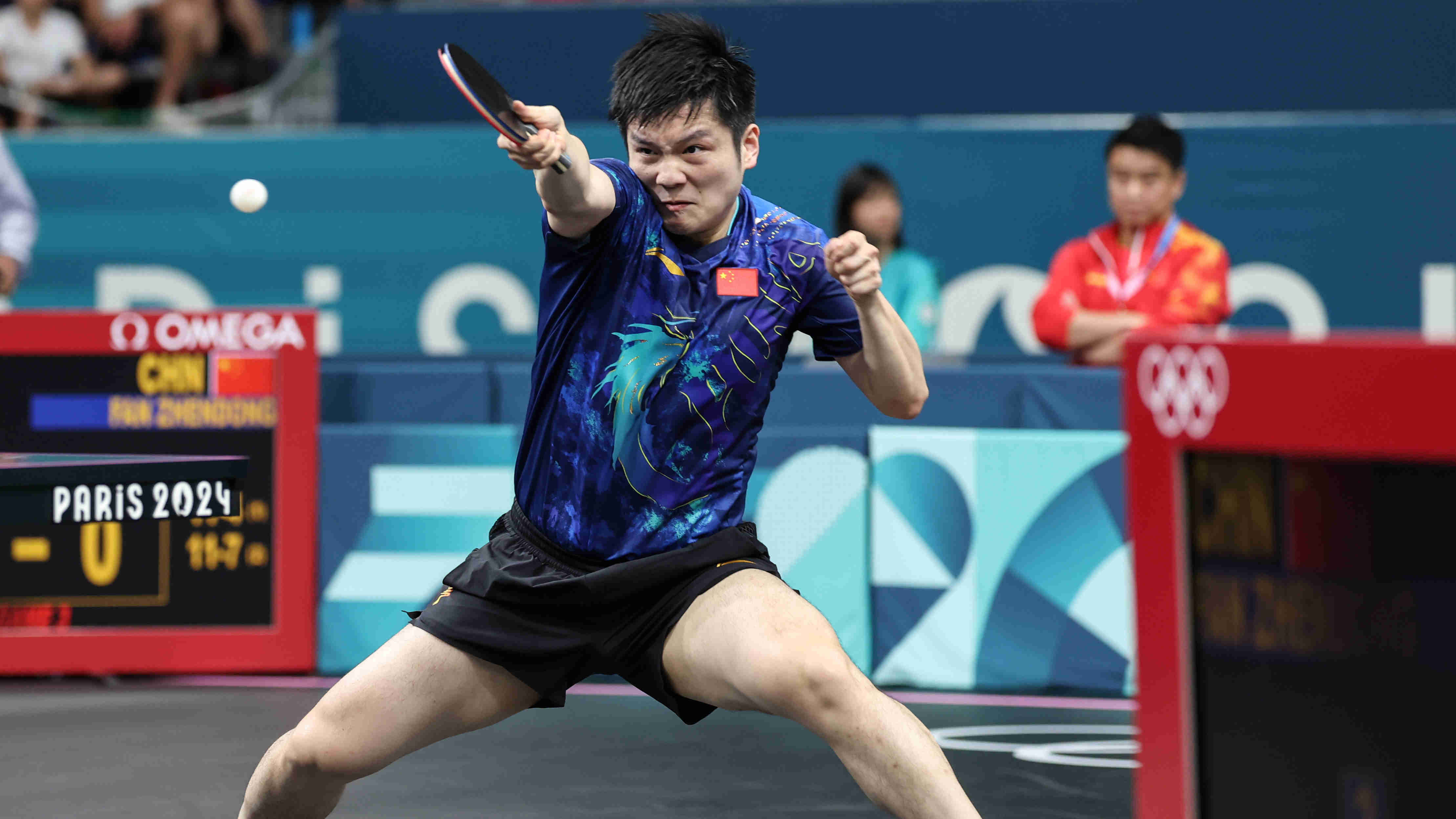 巴黎奧運(yùn)｜陳夢(mèng)、孫穎莎、樊振東單打進(jìn)八強(qiáng)