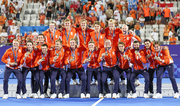 巴黎奧運(yùn)丨荷蘭隊(duì)擊敗德國隊(duì)贏得男子曲棍球金牌 