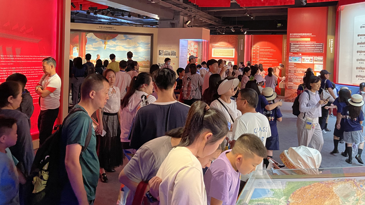 國家安全展覽廳對外開放4日 參觀人數(shù)已超過1萬人