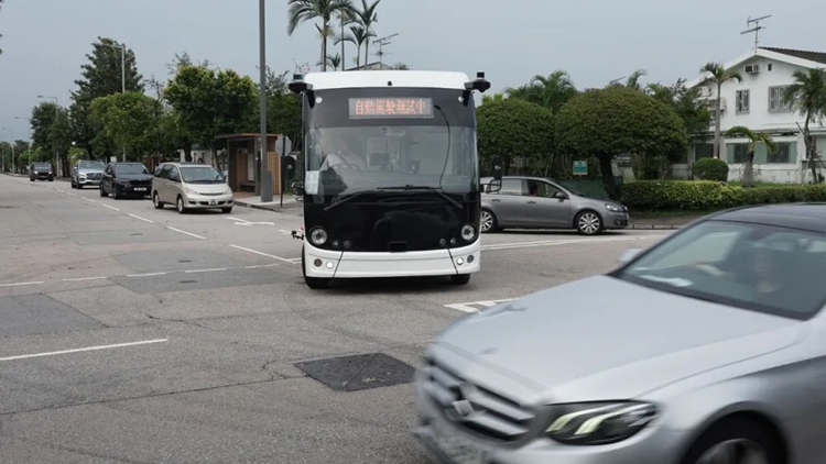 無人駕駛小巴8·26日起於元朗錦繡花園試行載客 為期7個月