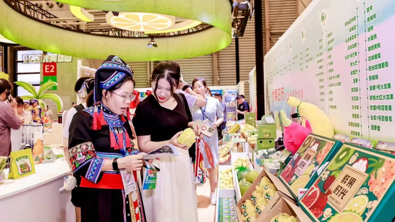 優(yōu)質(zhì)「桂果」亮相中國國際水果展