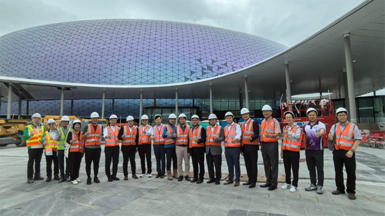 立法會議員視察核心基建設(shè)施 了解九龍東作為CBD2最新發(fā)展