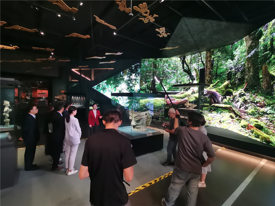 港澳臺(tái)媒體齊聚北京大運(yùn)河博物館 探秘三星堆古蜀文明