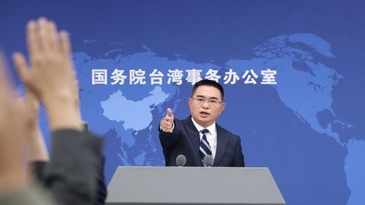 國臺辦正告民進黨當局：膽敢鋌而走險，必將自取滅亡