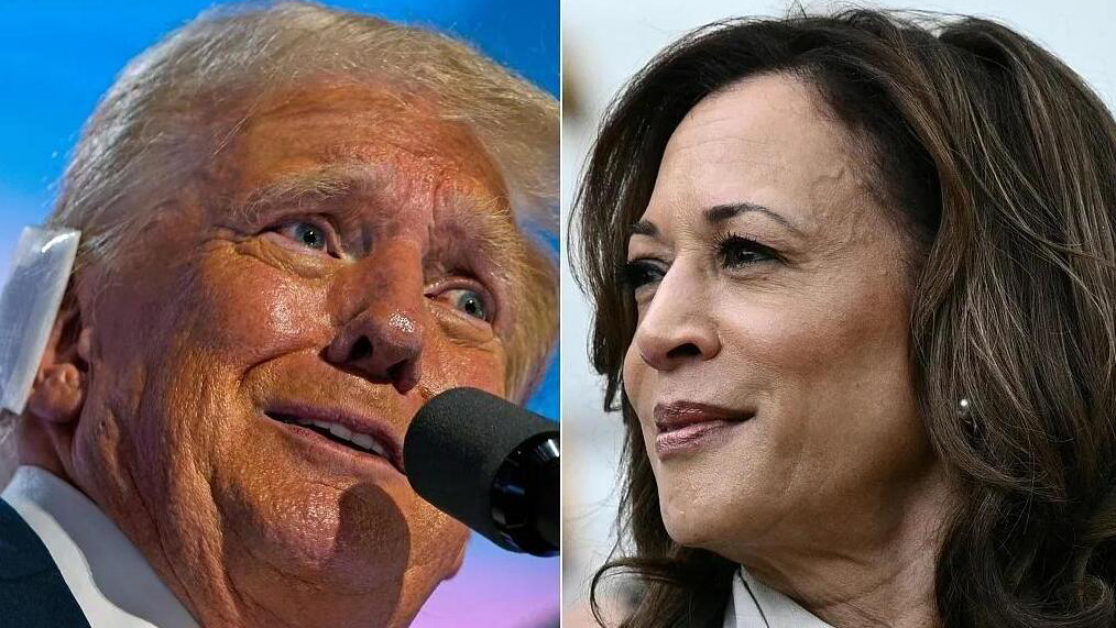 ?？怂剐侣劽裾{(diào)：特朗普在全美支持率50% 領(lǐng)先於賀錦麗的48%