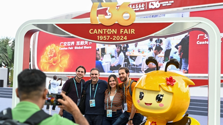 第136屆廣交會(huì)一期結(jié)束 到會(huì)境外採購商超13萬人