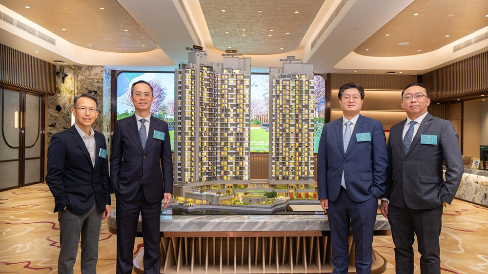 【港樓】嘉里朗天峰短期開價(jià)月內(nèi)推出 今年推5盤涉4200伙