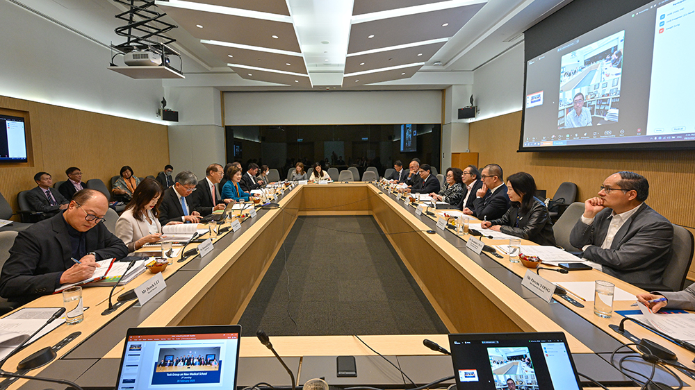 籌備新醫(yī)學(xué)院工作組按照10項(xiàng)主要考慮條件 討論評(píng)核第三所醫(yī)學(xué)院建議書(shū)下一步工作