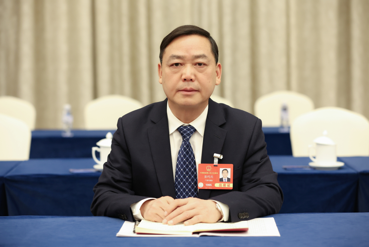全國人大代表、賀州市市長彭代元：融入大灣區(qū)再提速