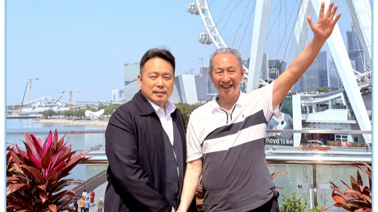 「我站立的地方是中國」——蔣開儒和申進(jìn)科在深圳寶安中學(xué)共話青少年國防教育