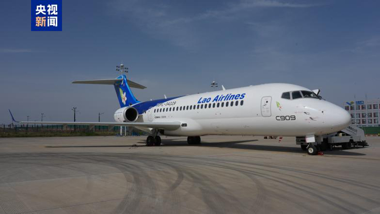 C909飛機(jī)再出國(guó)！首次交付老撾航空
