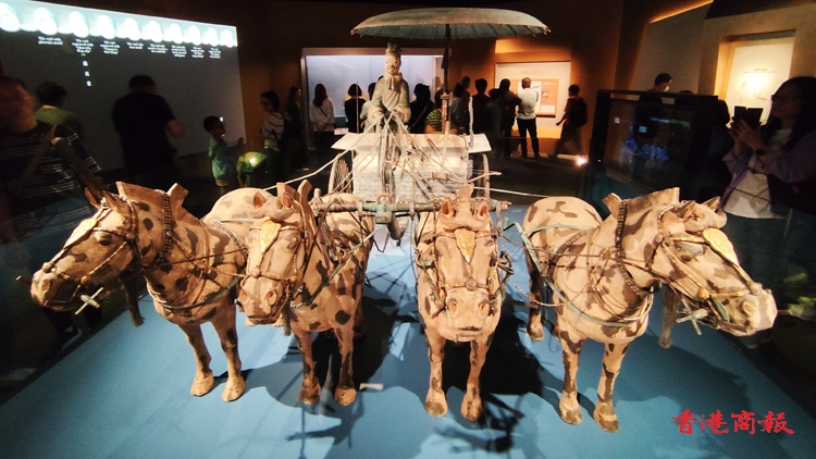 有片 | 「天下一統(tǒng)——陝西秦漢文明展」在港展出