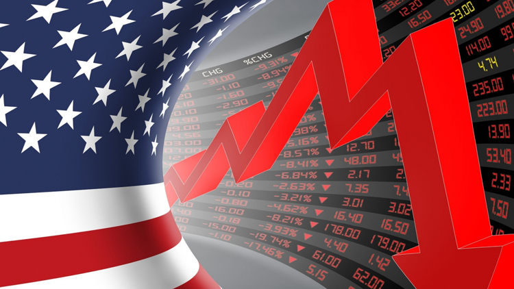 美經(jīng)濟(jì)三年來首現(xiàn)萎縮  特朗普稱「不關(guān)我事！」道指又現(xiàn)跌市