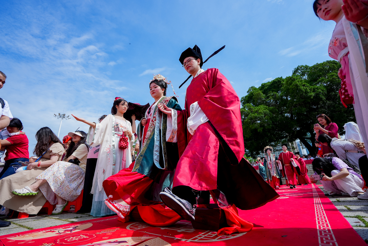 高甜浪漫刷屏！惠州百對新人參加宋式集體婚禮