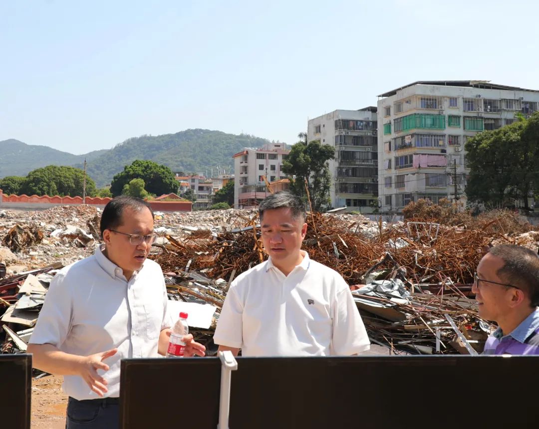 鯉城區(qū)政府主要領導走訪古城，調(diào)研重點項目