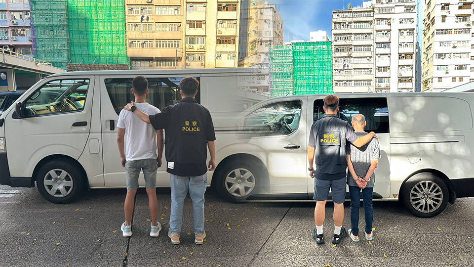 警方旺角破兩賣(mài)淫場(chǎng)所 拘兩男下月提堂