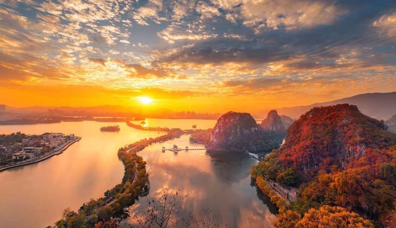 有片丨肇慶星湖：夏日狂想曲 山水間的千年對(duì)話(huà)