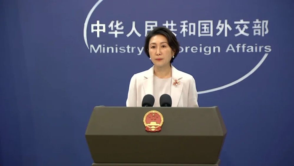 有片丨外交部：臺灣是中國的一部分 沒有什麼「副總統(tǒng)」